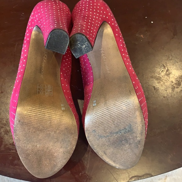 BCBG Generation Pink/Silver Shoes SZ 38 - Picture 6 of 6